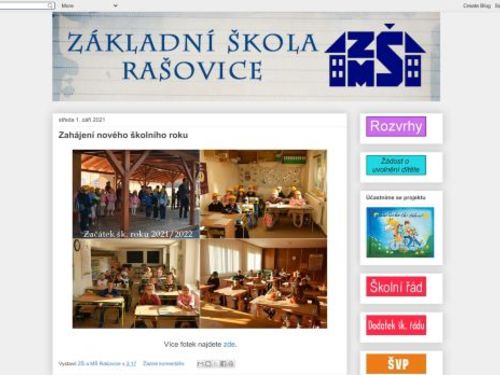 Základní a Mateřská škola Rašovice