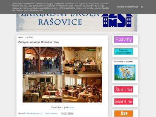 Základní a Mateřská škola Rašovice