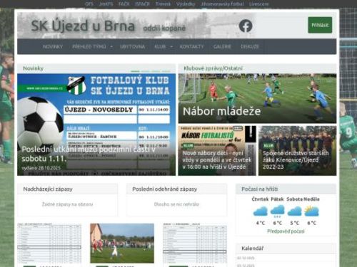 Ubytovna SK Újezd u Brna