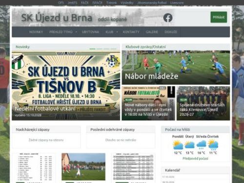 Ubytovna SK Újezd u Brna