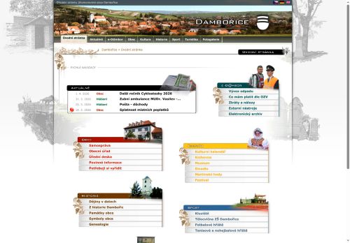 Zobrazit webové stránky Obecní úřad Dambořice