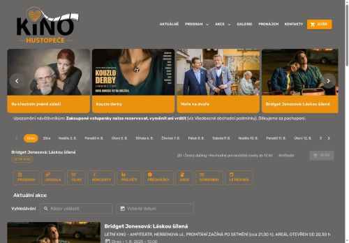Zobrazit webové stránky Kino Hustopeče