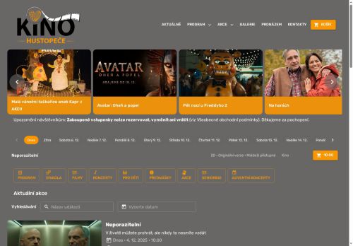 Zobrazit webové stránky Kino Hustopeče