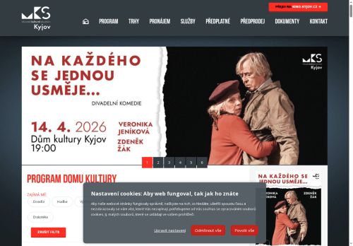 Zobrazit webové stránky Městské kulturní středisko Kyjov