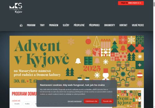 Zobrazit webové stránky Městské kulturní středisko Kyjov