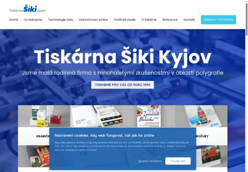 Zobrazit webové stránky Tiskárna ŠIKI