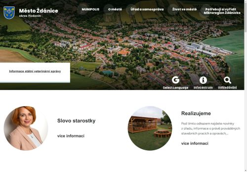 Zobrazit webové stránky Městský úřad Ždánice