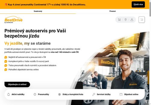 BestDrive Czech Republic s.r.o. nabízí práci na pozici Servisní mechanik/servisní poradce v obci Kralupy nad Vltavou