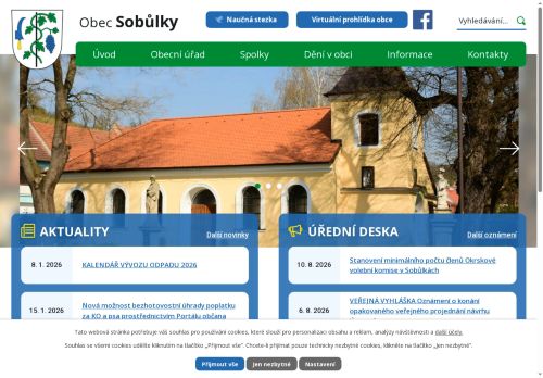Zobrazit webové stránky Obecní úřad Sobůlky