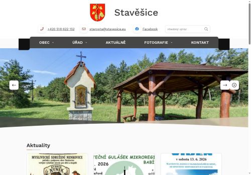 Zobrazit webové stránky Obecní úřad Stavěšice