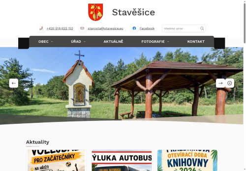 Zobrazit webové stránky Obecní úřad Stavěšice