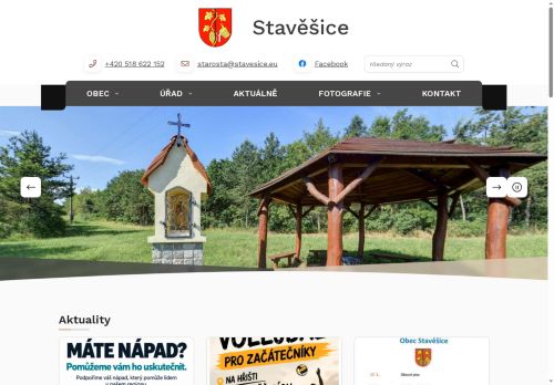 Zobrazit webové stránky Obecní úřad Stavěšice