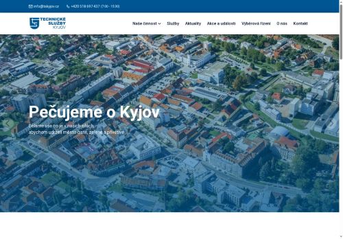 Zobrazit webové stránky Technické služby Kyjov