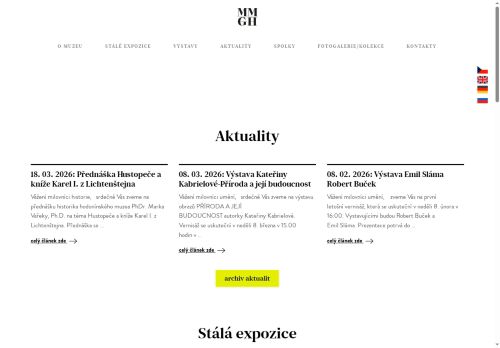 Zobrazit webové stránky Městské muzeum a galerie Hustopeče