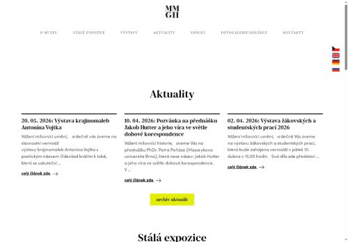 Zobrazit webové stránky Městské muzeum a galerie Hustopeče