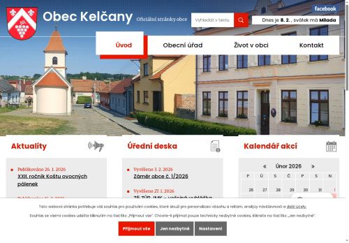 Zobrazit webové stránky Obecní úřad Kelčany