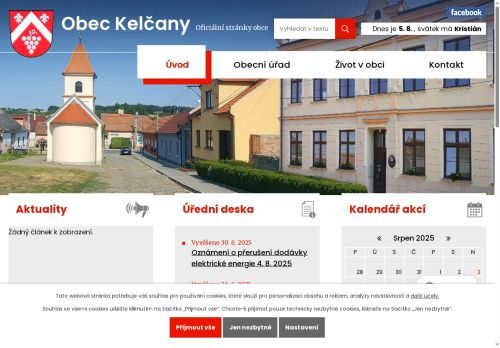 Zobrazit webové stránky Obecní úřad Kelčany