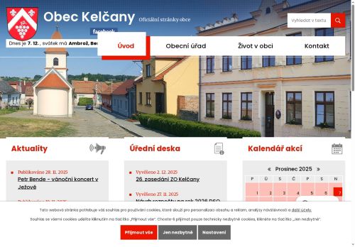 Zobrazit webové stránky Obecní úřad Kelčany