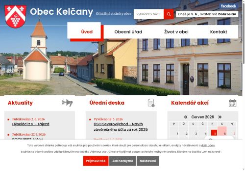 Zobrazit webové stránky Obecní úřad Kelčany