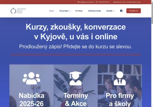 Zobrazit webové stránky Jazyková škola Kyjov