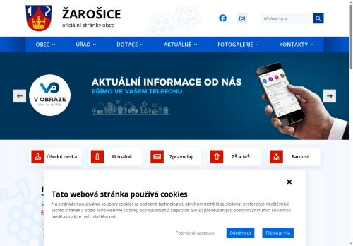 Zobrazit webové stránky Obecní úřad Žarošice