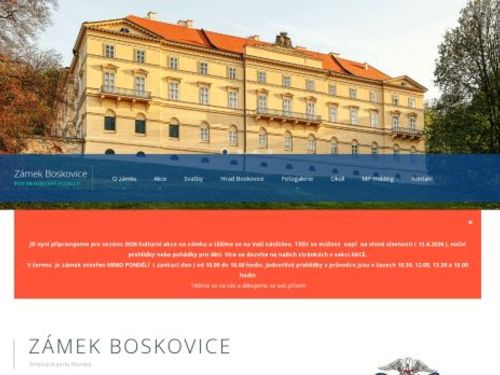 Zámek Boskovice