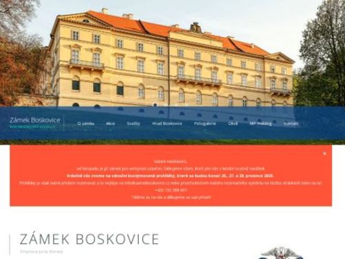 Zámek Boskovice