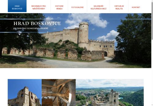 Zobrazit webové stránky Hrad Boskovice