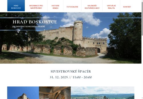 Zobrazit webové stránky Hrad Boskovice