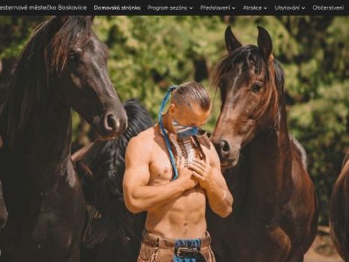 Westernové městečko Boskovice