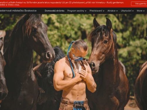 Westernové městečko Boskovice