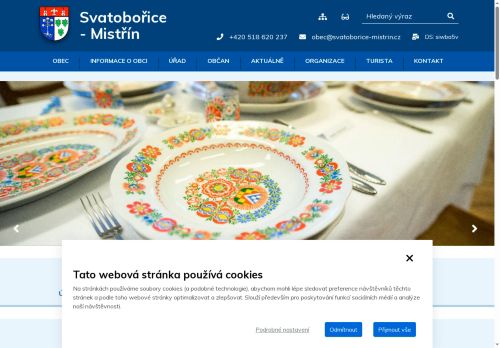 Zobrazit webové stránky Obecní úřad Svatobořice-Mistřín