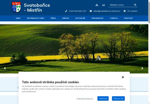 Zobrazit webové stránky Obecní úřad Svatobořice-Mistřín