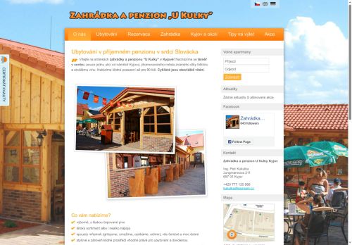 Zobrazit webové stránky Zahrádka a penzion U Kulky