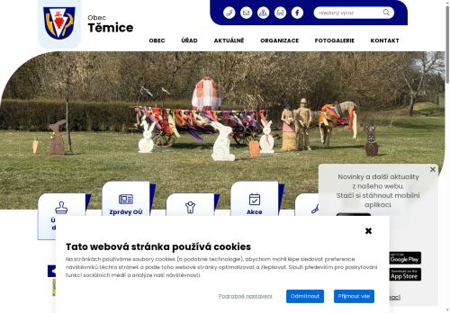 Zobrazit webové stránky Obecní úřad Těmice