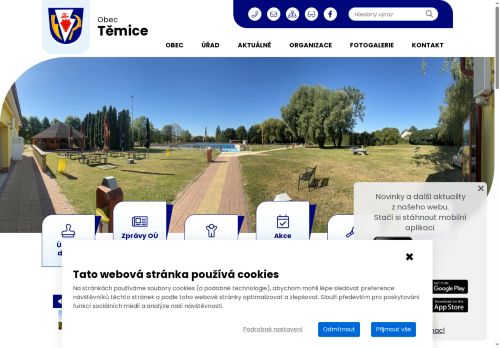Zobrazit webové stránky Obecní úřad Těmice