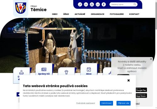 Zobrazit webové stránky Obecní úřad Těmice