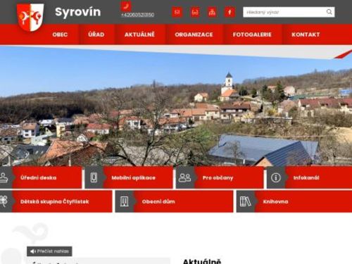 Obecní úřad Syrovín