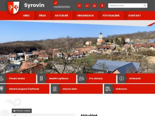 Obecní úřad Syrovín