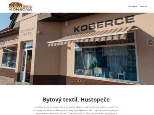 Bytový textil Konečná