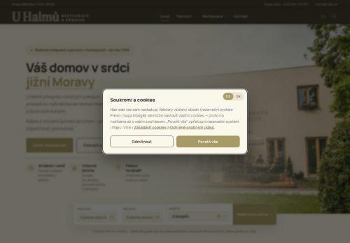 Zobrazit webové stránky Penzion U Halmů