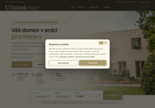 Zobrazit webové stránky Penzion U Halmů