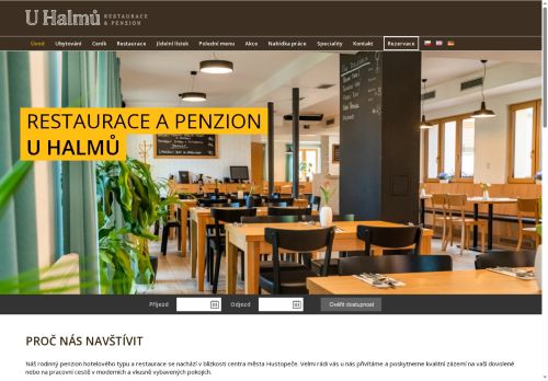 Zobrazit webové stránky Penzion U Halmů
