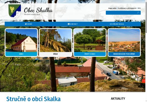 Zobrazit webové stránky Obecní úřad Skalka