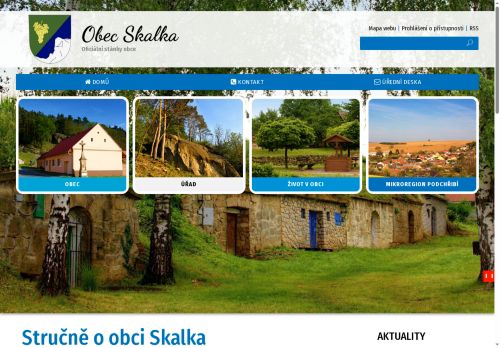 Zobrazit webové stránky Obecní úřad Skalka
