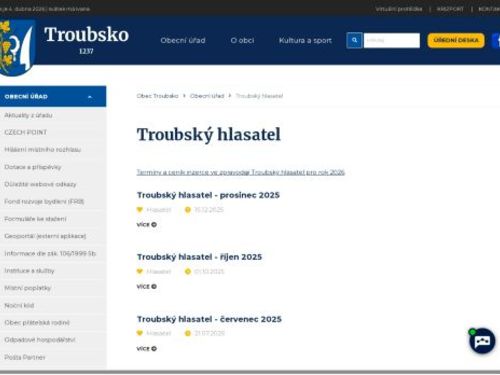Troubský hlasatel