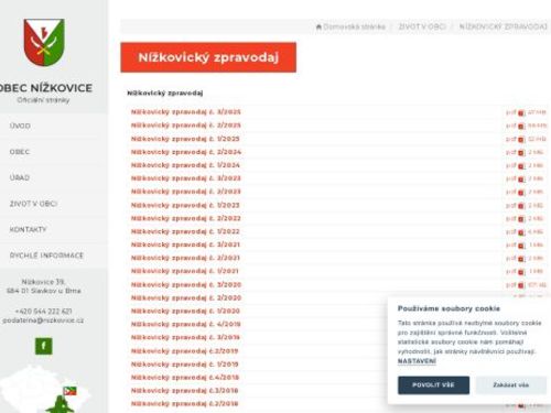 Nížkovický zpravodaj