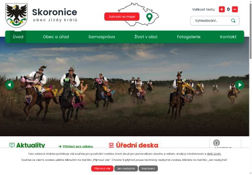 Zobrazit webové stránky Obecní úřad Skoronice
