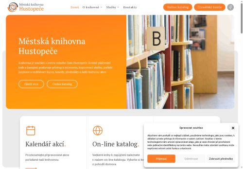 Zobrazit webové stránky Městská knihovna Hustopeče