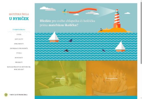 Zobrazit webové stránky Mateřská škola U Rybiček